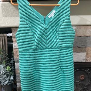 Green motherhood maternity dress